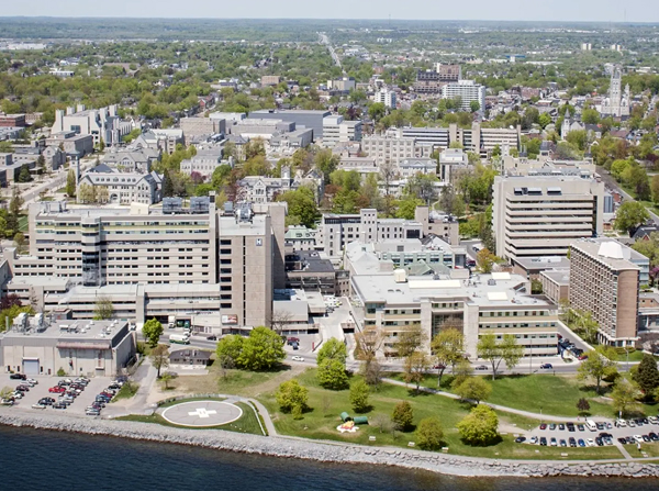 Kingston Health Science Centre and Queen's campus