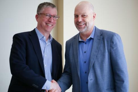 Dr Berman (left) and Dr Rudan (right)