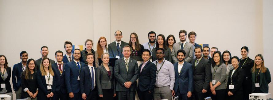 2018-2019 residents and presenting medical students with our Guest Speaker Dr Paul Beaule at Ersil Day